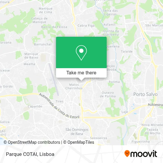 Parque COTAI map