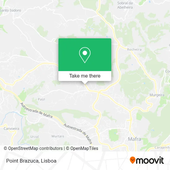 Point Brazuca map