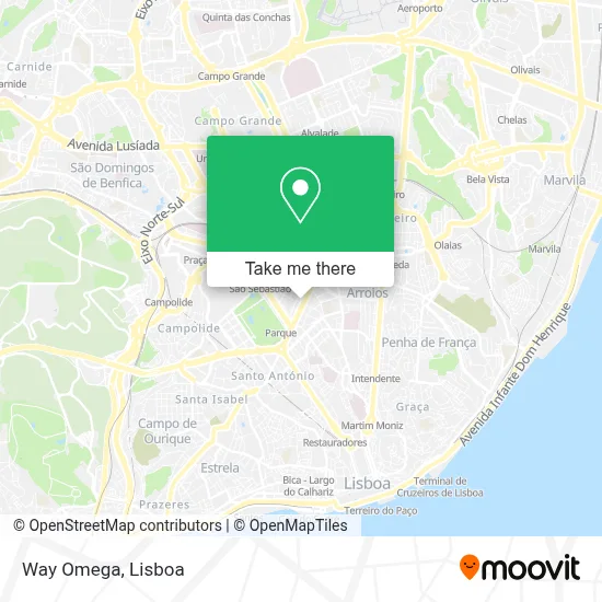 Way Omega map