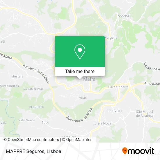 MAPFRE Seguros map