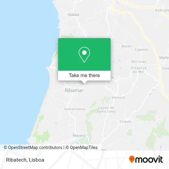 Ribatech mapa