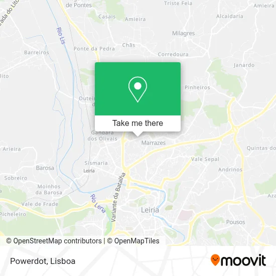 Powerdot map