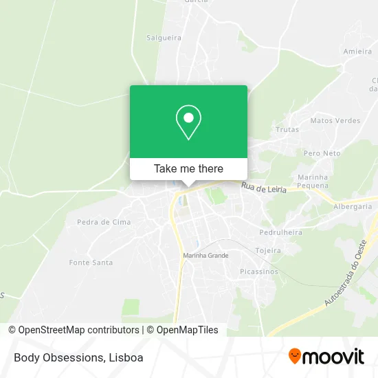 Body Obsessions map