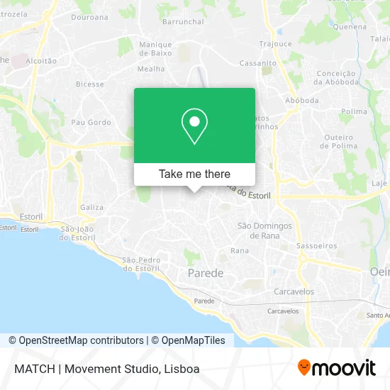 MATCH | Movement Studio mapa