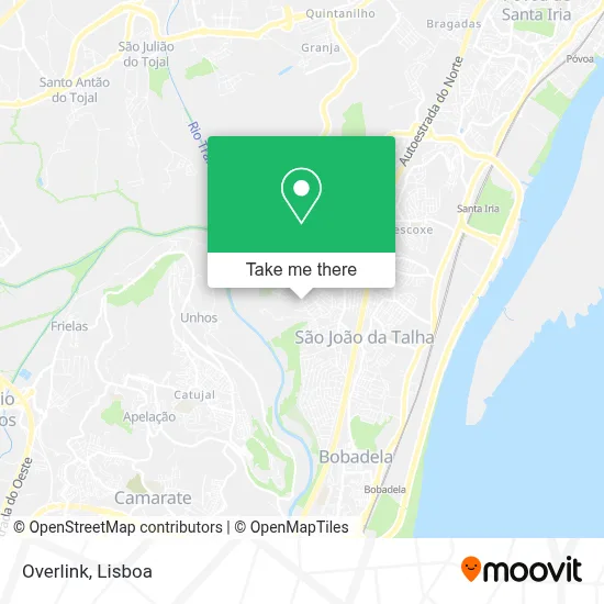 Overlink map
