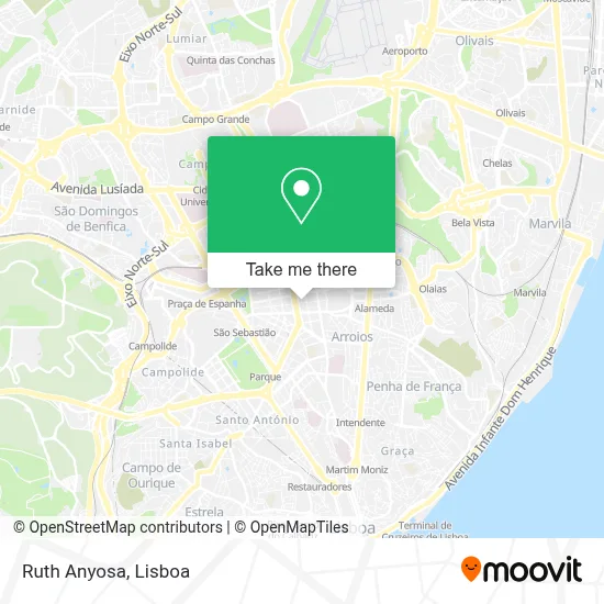 Ruth Anyosa mapa