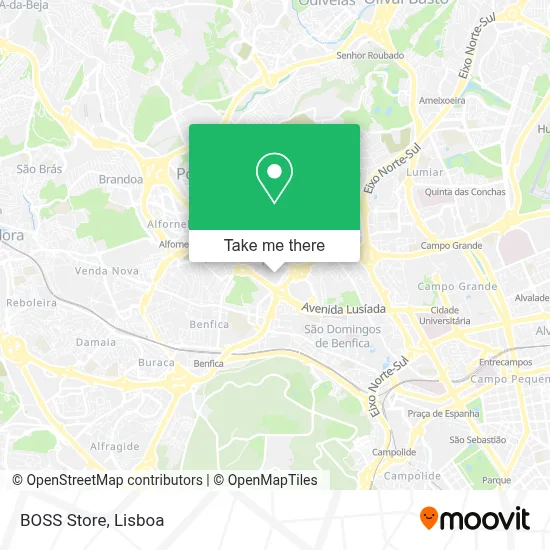 BOSS Store map