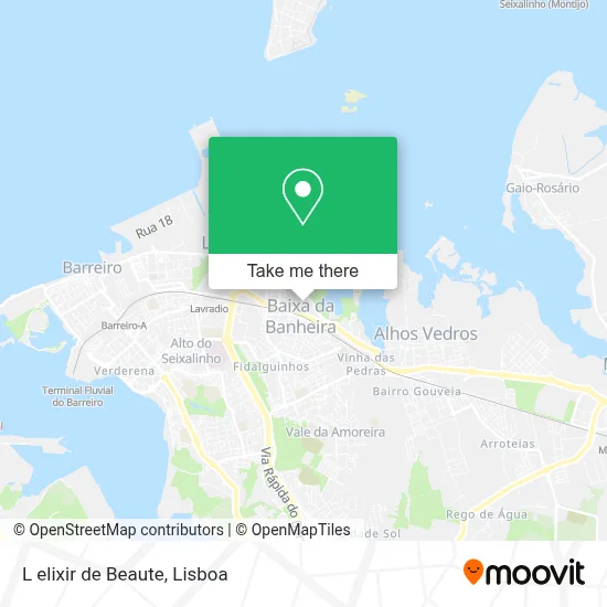 L elixir de Beaute map