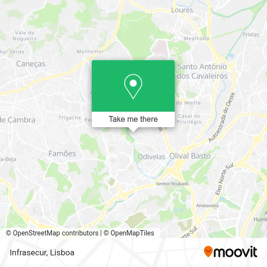 Infrasecur map