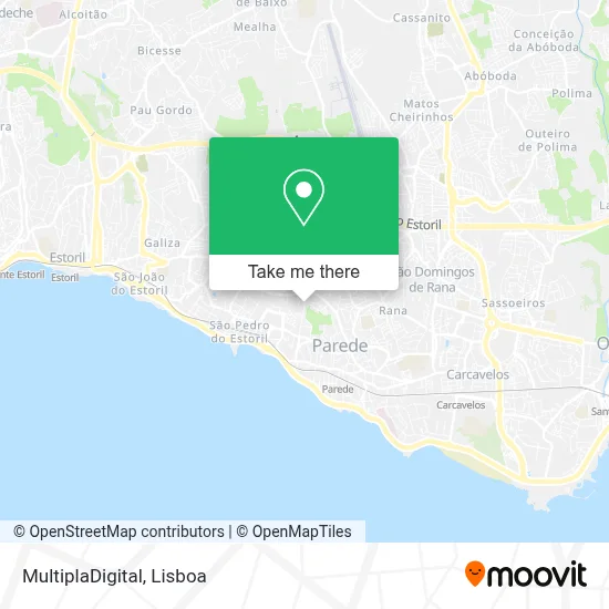 MultiplaDigital map