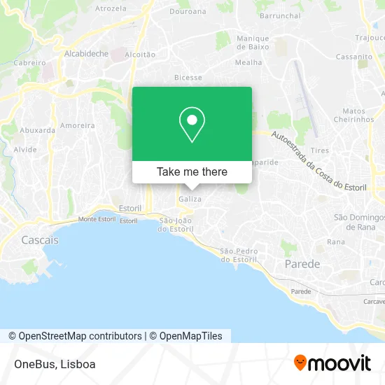 OneBus map