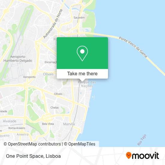 One Point Space map