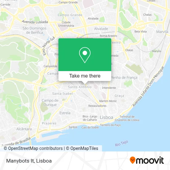 Manybots It map