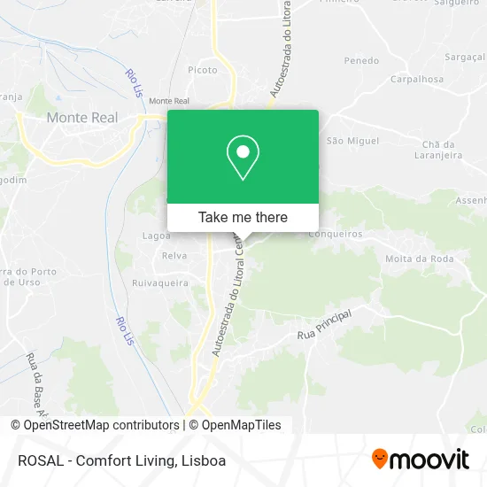 ROSAL - Comfort Living mapa