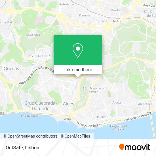 OutSafe map
