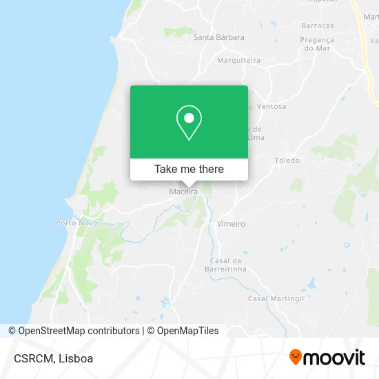 CSRCM map