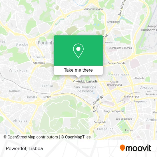 Powerdot map