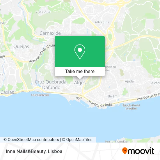 Inna Nails&Beauty map