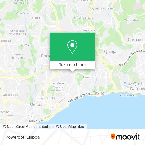 Powerdot map