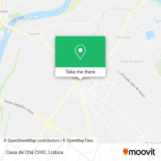 Casa de Chá CHIC map