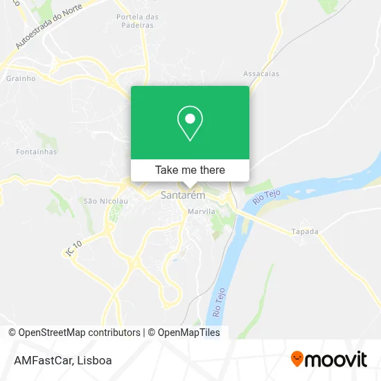 AMFastCar map