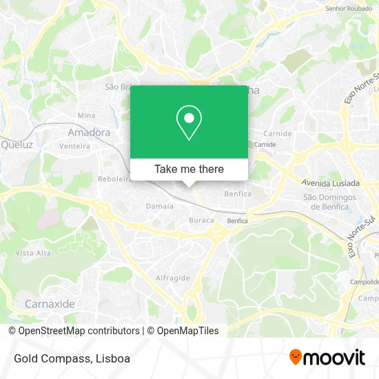 Gold Compass map