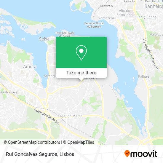 Rui Goncalves Seguros map