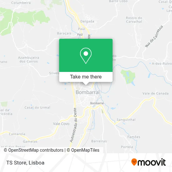 TS Store map