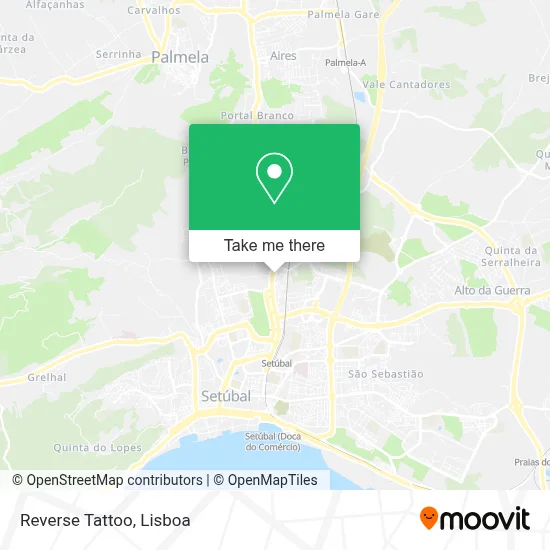 Reverse Tattoo mapa