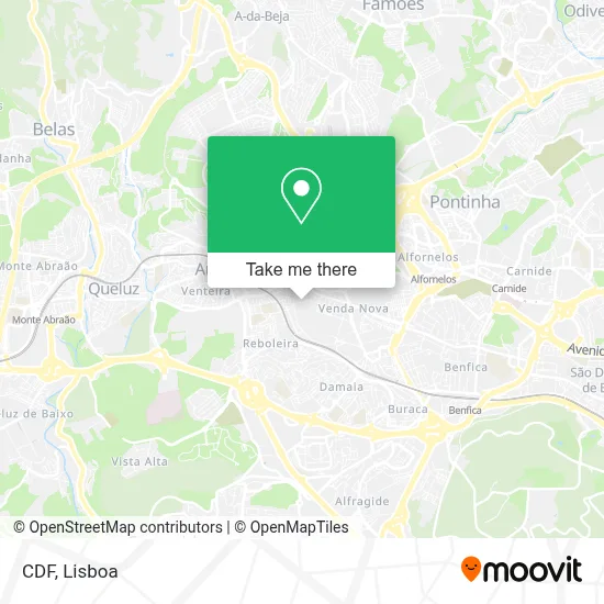 CDF map