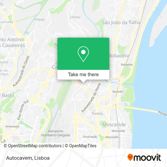 Autocavem map