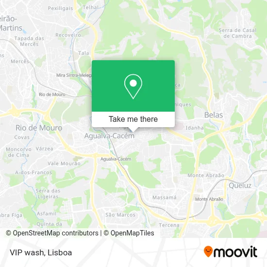 VIP wash map