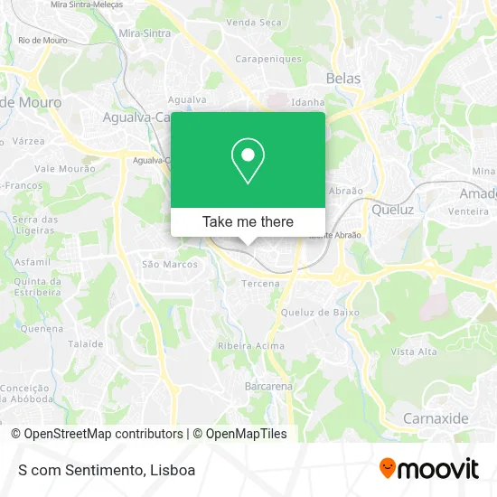 S com Sentimento map