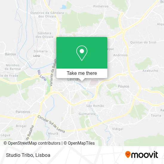 Studio Tribo map