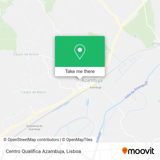 Centro Qualifica Azambuja map