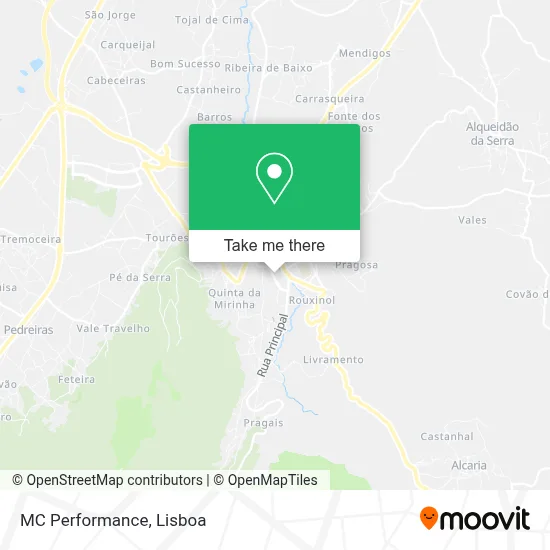 MC Performance map
