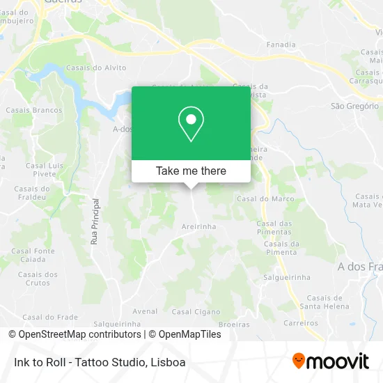 Ink to Roll - Tattoo Studio map