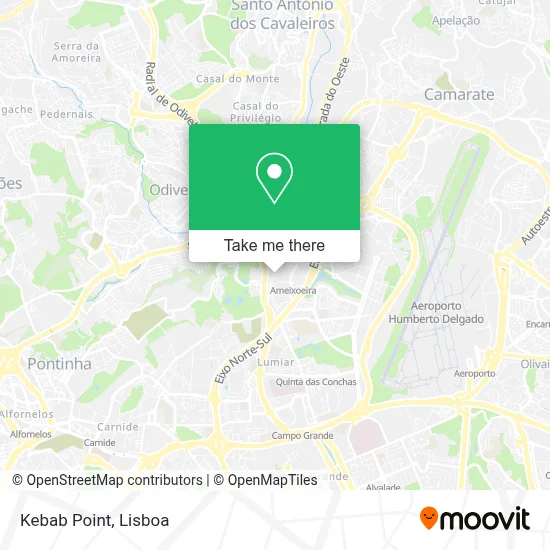 Kebab Point map
