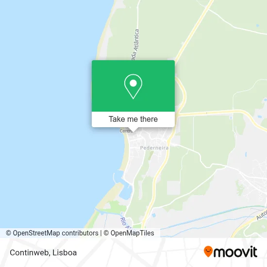 Continweb map