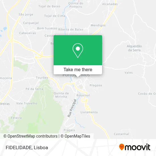 FIDELIDADE map