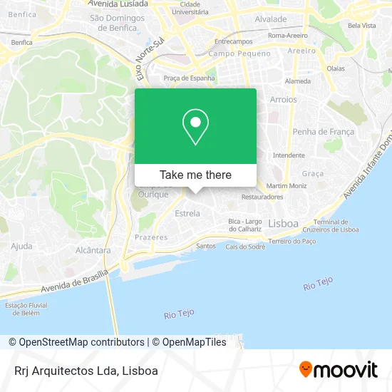 Rrj Arquitectos Lda map