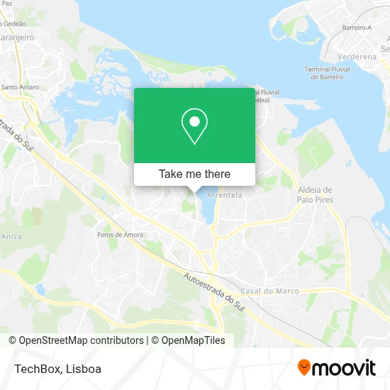 TechBox mapa