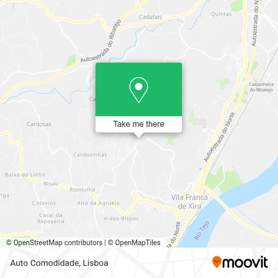 Auto Comodidade map