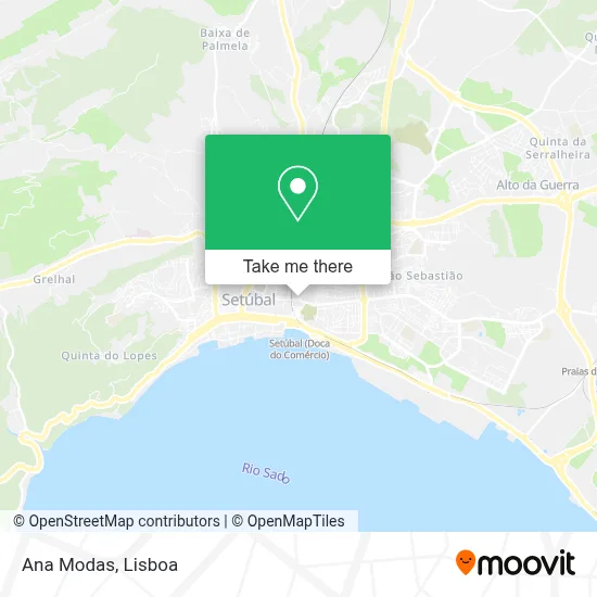 Ana Modas map