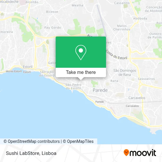 Sushi LabStore map