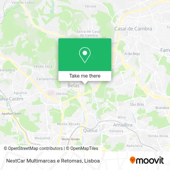 NextCar Multimarcas e Retomas map