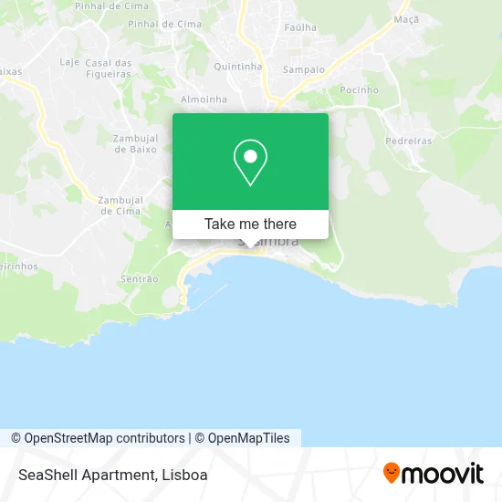 SeaShell Apartment map