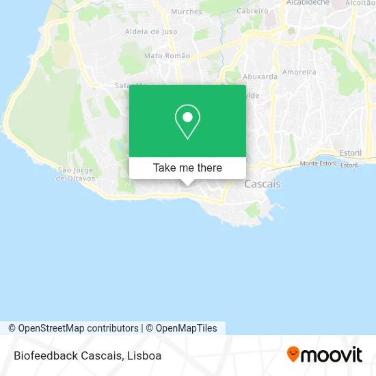Biofeedback Cascais map