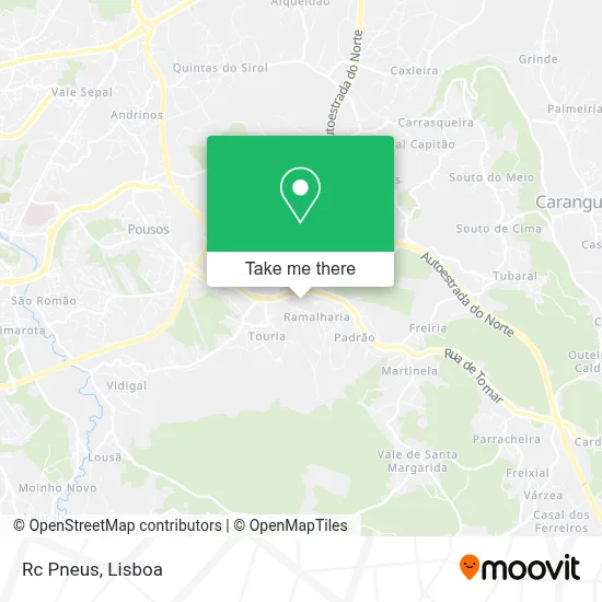 Rc Pneus mapa