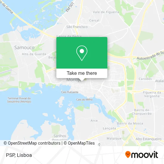 PSP map